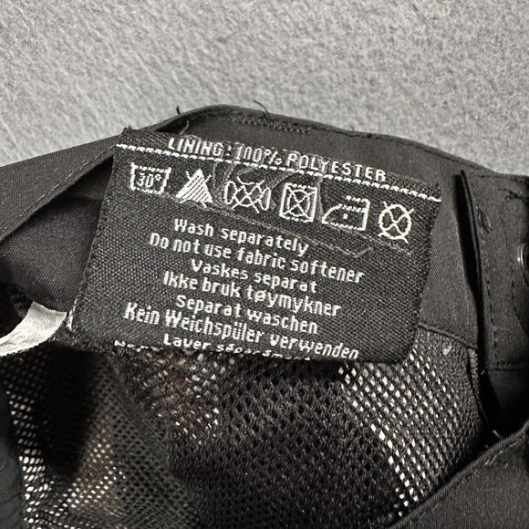 Bergans of Norway Youth Pants Size 8 Black Waterproof Outdoor Ski Snow Shell - Picture 9 of 15